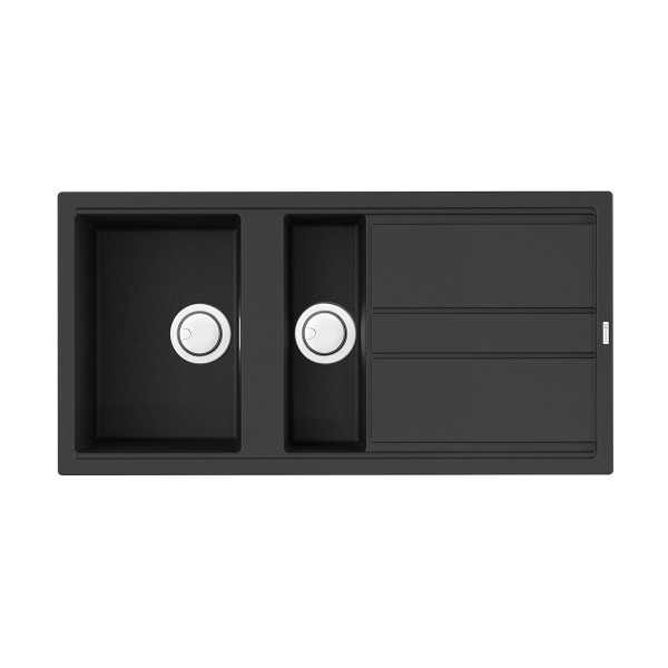 Мойка для кухни врезная Omoikiri Kitagawa 100-2-GB Artceramic/графит (4993805)