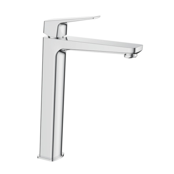 Смеситель для раковины Ledeme картридж д.26мм высокий (L1181)