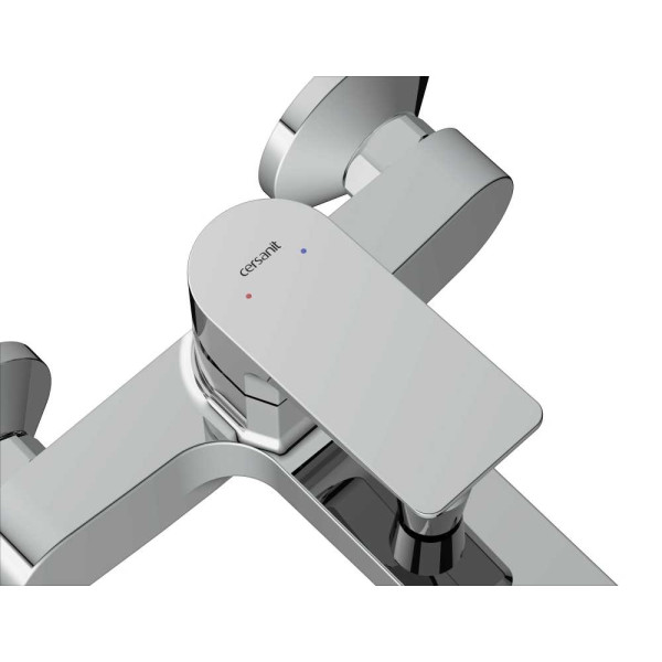 Смеситель для ванны и душа Cersanit Nature хром (А63064)
