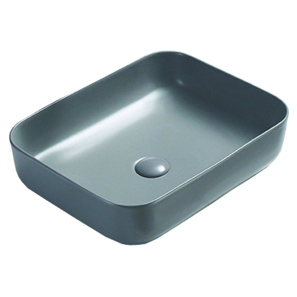 Раковина накладная Azario Light 50x13x39 серая (AZ-78109MH) Раковина накладная Azario Light 50x13x39 серая (AZ-78109MH)