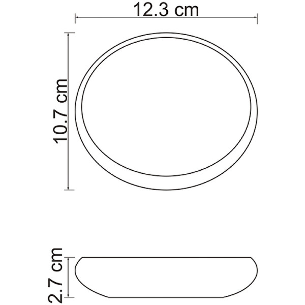 Мыльница WasserKRAFT Dinkel белый (K-4629)