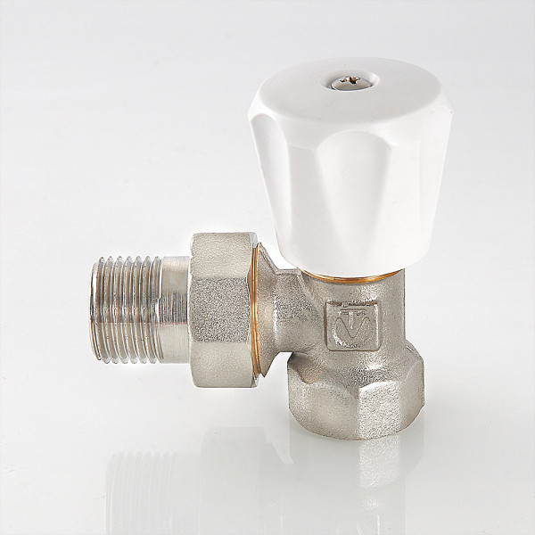 Клапан регулировочный угловой 3/4" Valtec VT.007.LN (компактный) (VT.007.LN.05)