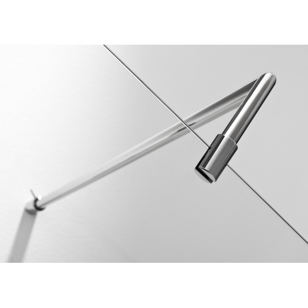 Душевая дверь Roca Metropolis 160x195 стекло прозрачное, профиль хром (7.MP34.1.601.2M)