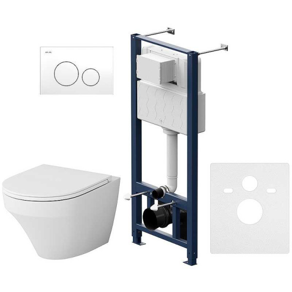 Комплект инсталляция с унитазом и клавишей AM.PM Inspire (IS49001.501700)