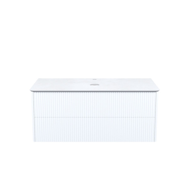 Тумба подвесная Iddis под столешницу Aiger 100x49 белый (AIG10W0i95)