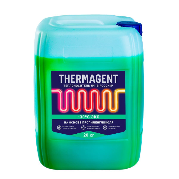 Теплоноситель Thermagent Eko-30 20 кг (пропиленгликоль) (TA 914699) Теплоноситель Thermagent Eko-30 20 кг (пропиленгликоль) (TA 914699)