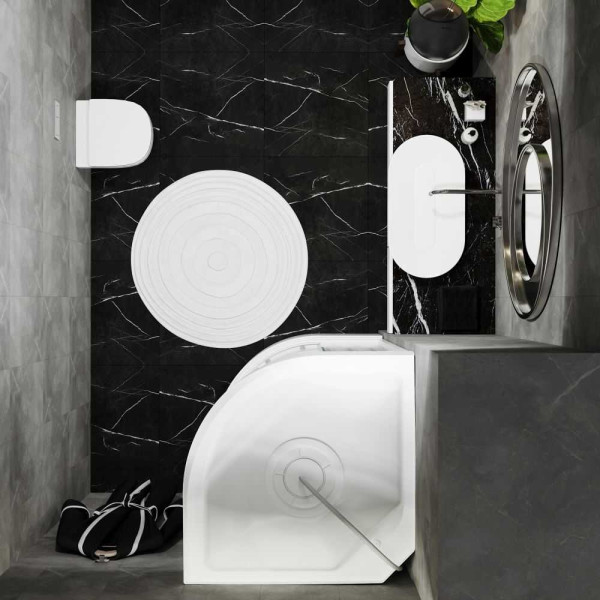 Душевая кабина Triton Лайт A 100х100 стекло градиент ДН4