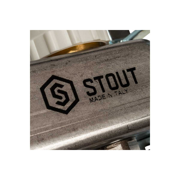 Коллекторная группа 8 отводов 1"x3/4"(18)EK с расходомерами Stout (нерж.сталь) (SMS-0917-000008) Коллекторная группа 8 отводов 1"x3/4"(18)EK с расходомерами Stout (нерж.сталь) (SMS-0917-000008)