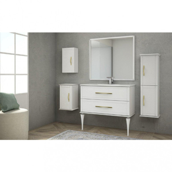 Тумба подвесная Cezares Tiffany 100x55 Bianco Opaco (54951)