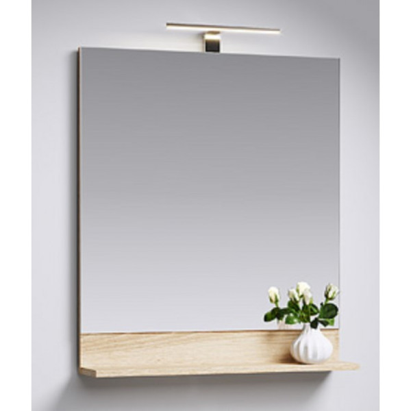 Зеркало Aqwella Foster 600x800x180 дуб сонома (FOS0206DS)