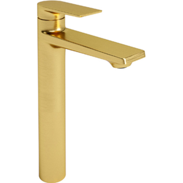 Смеситель для раковины WasserKRAFT Aisch золотой матовый (5503H) Смеситель для раковины WasserKRAFT Aisch золотой матовый (5503H)