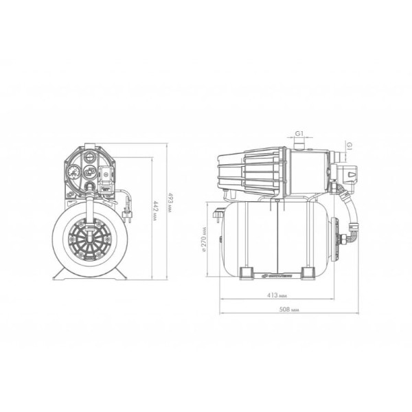Насосная станция Джилекс Джамбо про 70/50 Н-24 () (3114)