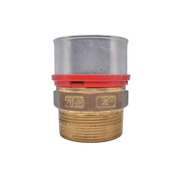 Соединение прямое Tiemme 63х2"Н латунь (пресс) (1650089 / 1650G006309CZ)