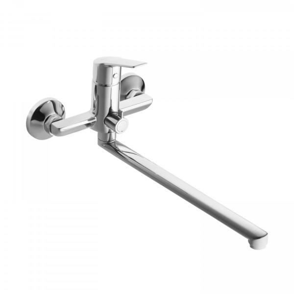 Смеситель для ванны и душа Santek Венга хром с душевым гарнитуром (WH5A12003C001) Смеситель для ванны и душа Santek Венга хром с душевым гарнитуром (WH5A12003C001)