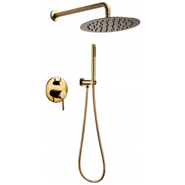 Душевая система REA Lungo + Box Gold (REA-P4110) Душевая система REA Lungo + Box Gold (REA-P4110)