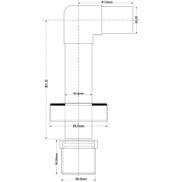Комплект установочный 40*40/50 (хром) McAlpine (P-CPB-4050KIT) Комплект установочный 40*40/50 (хром) McAlpine (P-CPB-4050KIT)