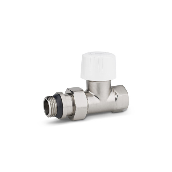 Клапан термостатический прямой 1/2" Varmega VMDV06 (матовый никель) (VMDV06-510404)