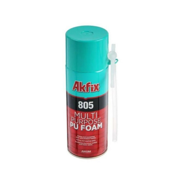 Пена монтажная многоцелевая бытовая полиуретановая Akfix 805, 850 гр. (FA011) Пена монтажная многоцелевая бытовая полиуретановая Akfix 805, 850 гр. (FA011)