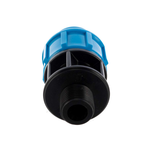 Соединение прямое 20*1/2"Н Джилекс (для п/э трубы, PP) (9118) Соединение прямое 20*1/2"Н Джилекс (для п/э трубы, PP) (9118)