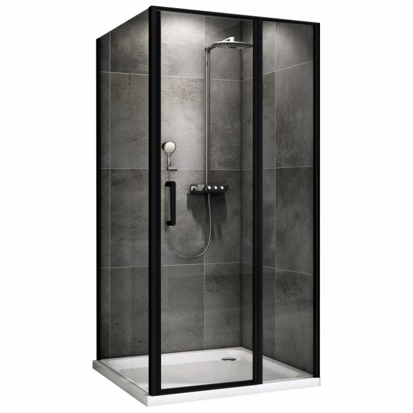 Душевой уголок Abber Sonnenstrand 90x110 стекло прозрачное, профиль черный (AG04110BS-S90B) Душевой уголок Abber Sonnenstrand 90x110 стекло прозрачное, профиль черный (AG04110BS-S90B)