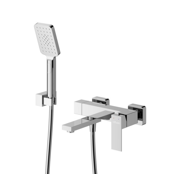 Смеситель для ванны и душа Cezares Slider хром глянцевый (SLIDER-VD-01)