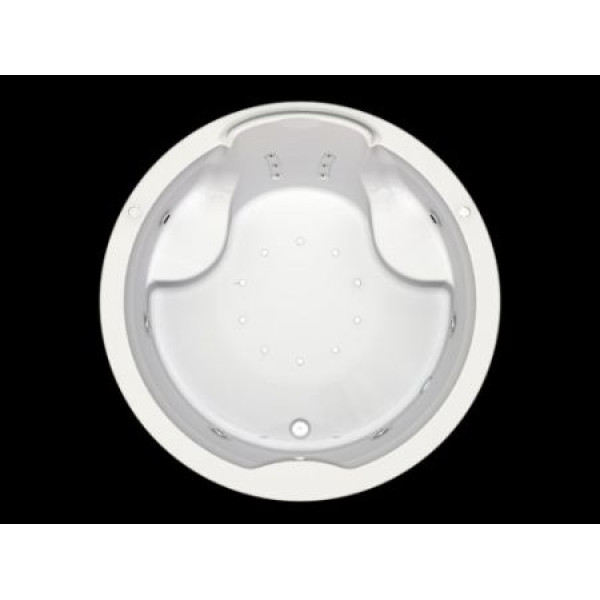 Ванна гидромассажная Акватек Аура 180х180 НМ (пневматика)