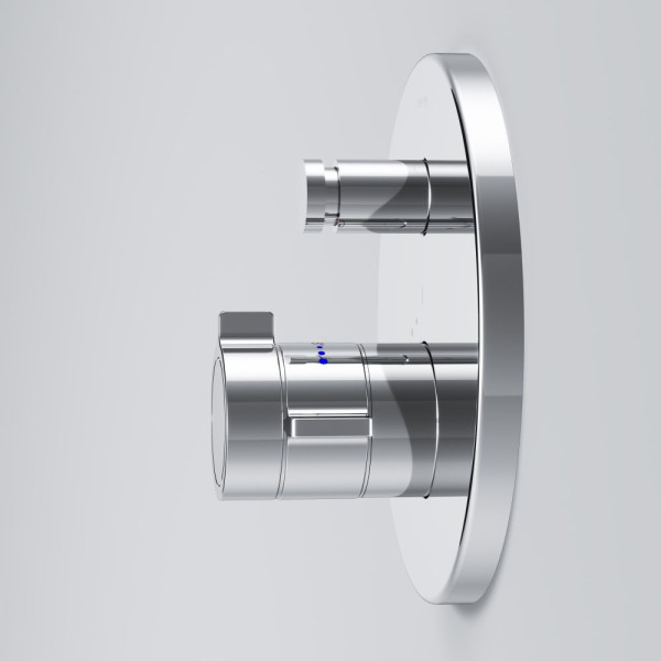 Смеситель для душа AM.PM X-Joy встроенный с ТМС на 2 потребителя, хром (F85A45600) Смеситель для душа AM.PM X-Joy встроенный с ТМС на 2 потребителя, хром (F85A45600)