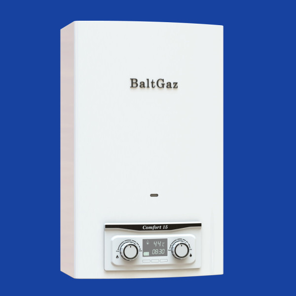 Колонка газовая BaltGaz Comfort 15 (30 кВт/15 л.) Колонка газовая BaltGaz Comfort 15 (30 кВт/15 л.)