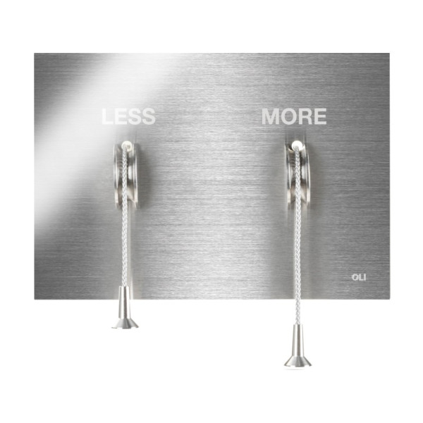 Клавиша смывная Oli Less is more хром матовый (883525) Клавиша смывная Oli Less is more хром матовый (883525)