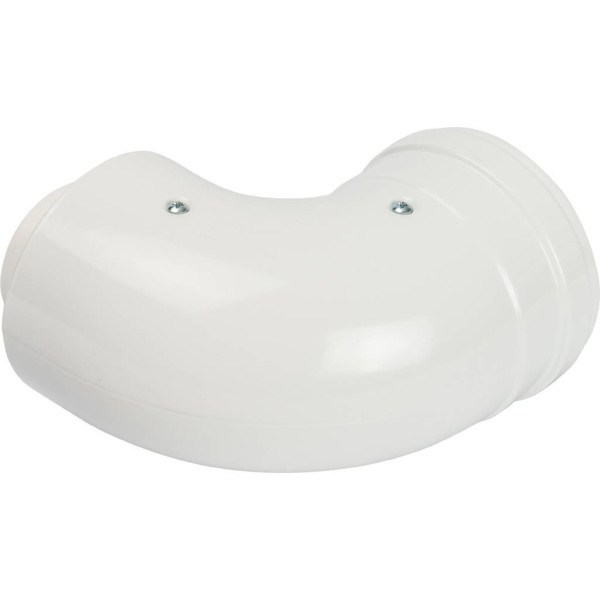 Элемент дымохода Stout DN60/100 адаптер для котла конденсационный 90° с хомутом (совместимый с Vaillant, Ariston) (SCA-8610-230090)