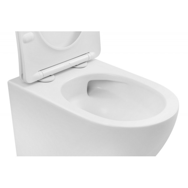 Унитаз подвесной Abber Bequem 355x490x360 белый матовый (AC1100TMW)