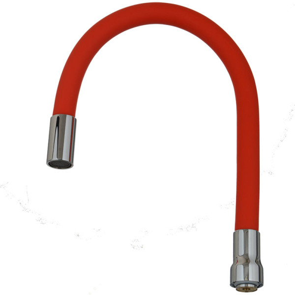 Излив для смесителя гибкий Melodia 490 мм Luxe красный (MKP20917)
