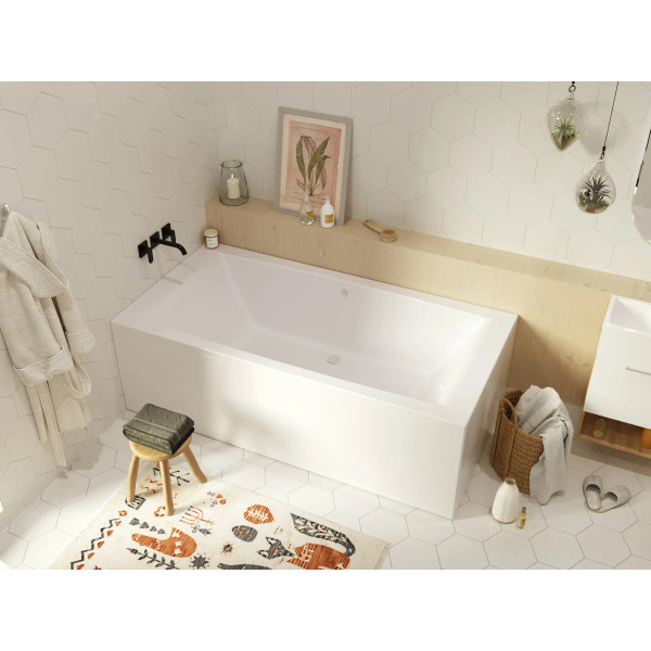 Ванна акриловая 1Marka Aelita 200x100 белая (01аэ2010) Ванна акриловая 1Marka Aelita 200x100 белая (01аэ2010)