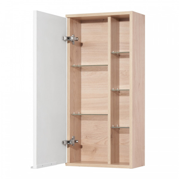 Шкаф подвесной Aquaton Бостон 400x241x850 дуб эврика, белый глянец (1.A239.9.03B.N01.0) Шкаф подвесной Aquaton Бостон 400x241x850 дуб эврика, белый глянец (1.A239.9.03B.N01.0)