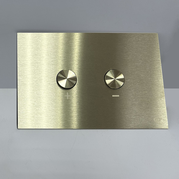 Клавиша смывная Oli Blink золото белое (878781 )