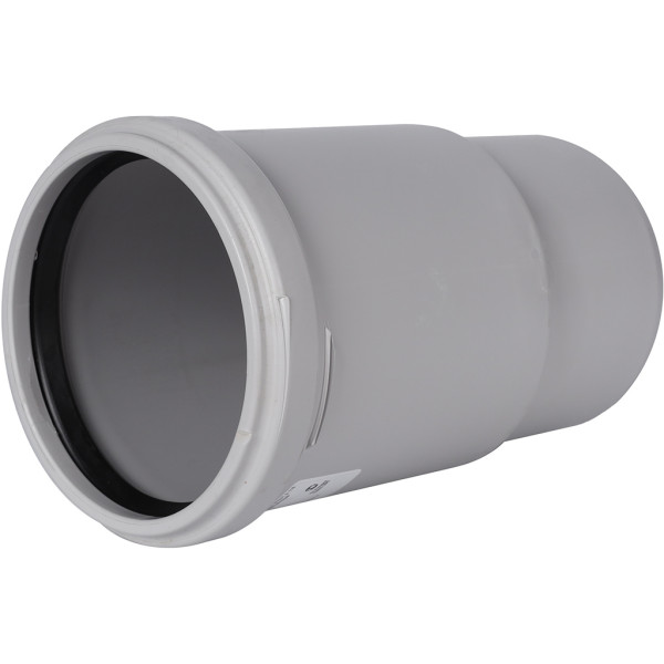 Патрубок компенсационный 110 Stout (PP, серый) (SKB-0019-000110)