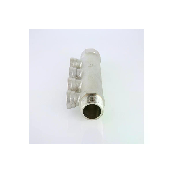 Коллектор 4 отв. 1"x1/2"В Valtec (никель) (VTc.550.N.0604) Коллектор 4 отв. 1"x1/2"В Valtec (никель) (VTc.550.N.0604)