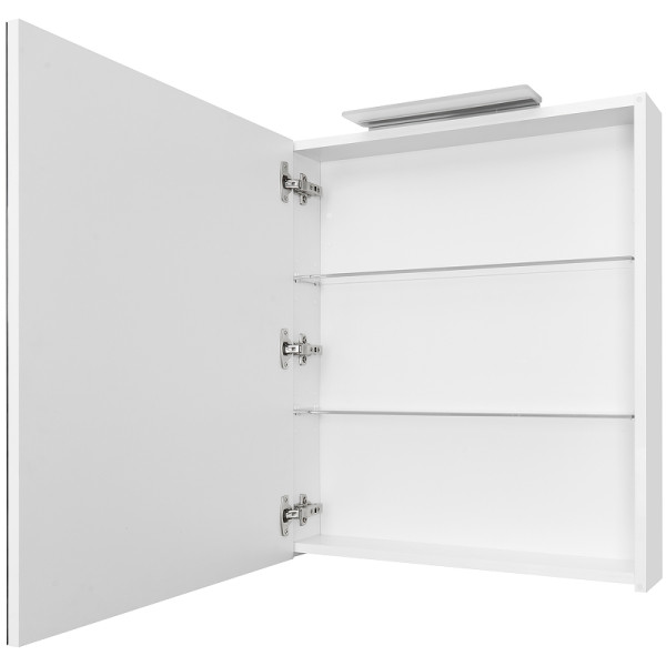 Шкаф зеркальный Roca Oleta 60x13,7x70 белый матовый (857645501)