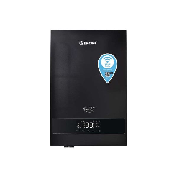 Котел электрический Thermex Boss 12 Wi-Fii (одноконтурный, черный) (511 702)