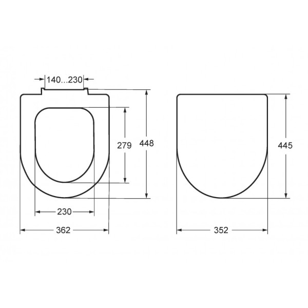Сиденье для унитаза Roca Access с микролифтом белое (7.8012.3.300.1)