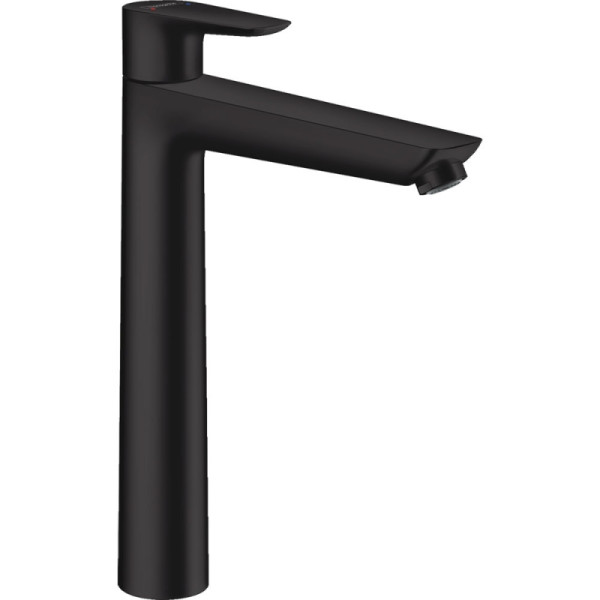 Смеситель для раковины Hansgrohe Talis E черный, с донным клапаном (71716670) Смеситель для раковины Hansgrohe Talis E черный, с донным клапаном (71716670)