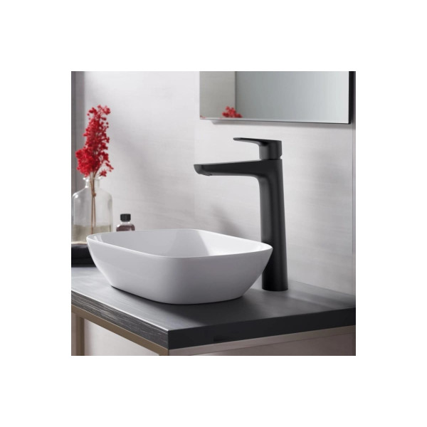 Смеситель для раковины Aquatek Бетта черный матовый (AQ1104MB)