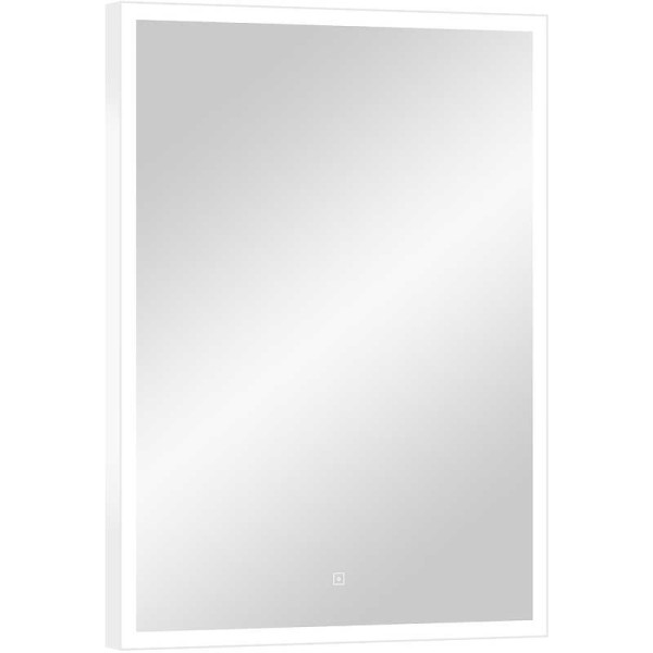 Зеркало с подсветкой Континент Frame White LED 600х1000 (ЗЛП1675)