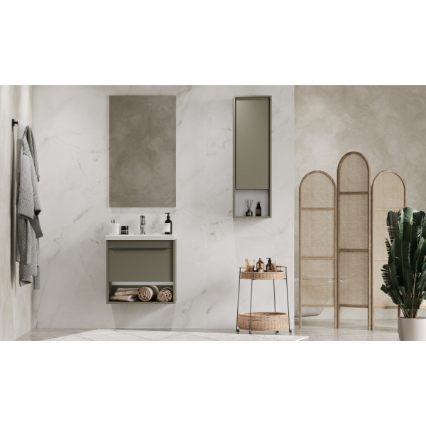 Тумба подвесная Aquaton Хоуп 584x438x563 зеленый (1.A287.2.01H.P9D.0)