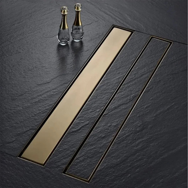 Лоток душевой Rea Neox pro 700 gold mat золото матовое (REA-G2702)