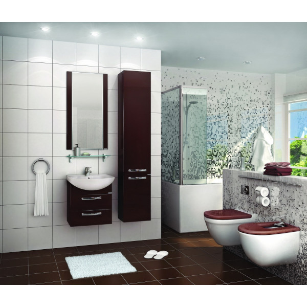 Пенал подвесной Aquaton Ария М 340x316x1709 тёмно-коричневый (1.A124.4.03A.A43.0) Пенал подвесной Aquaton Ария М 340x316x1709 тёмно-коричневый (1.A124.4.03A.A43.0)