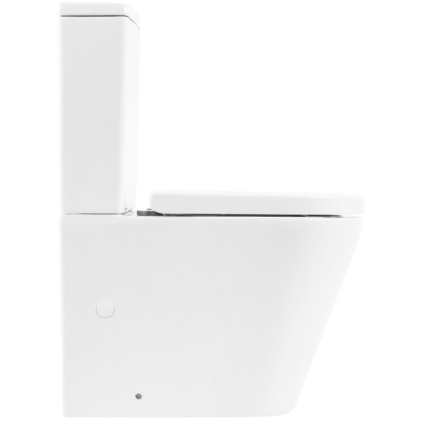 Унитаз-компакт BelBagno Flay-R безободковый (BB2149CPR/BB2149T/BB865SC)