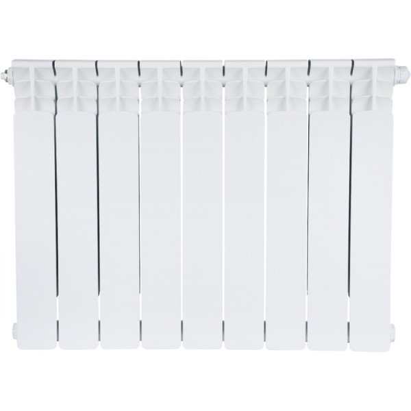 Радиатор биметаллический Stout Space 500 9 секций (нижнее правое подключение RAL9016) (SRB-0320-050009) Радиатор биметаллический Stout Space 500 9 секций (нижнее правое подключение RAL9016) (SRB-0320-050009)