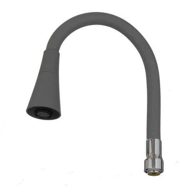 Излив гибкий Melodia LUXE с лейкой колокольчик серый 49см (MKP20922) Излив гибкий Melodia LUXE с лейкой колокольчик серый 49см (MKP20922)