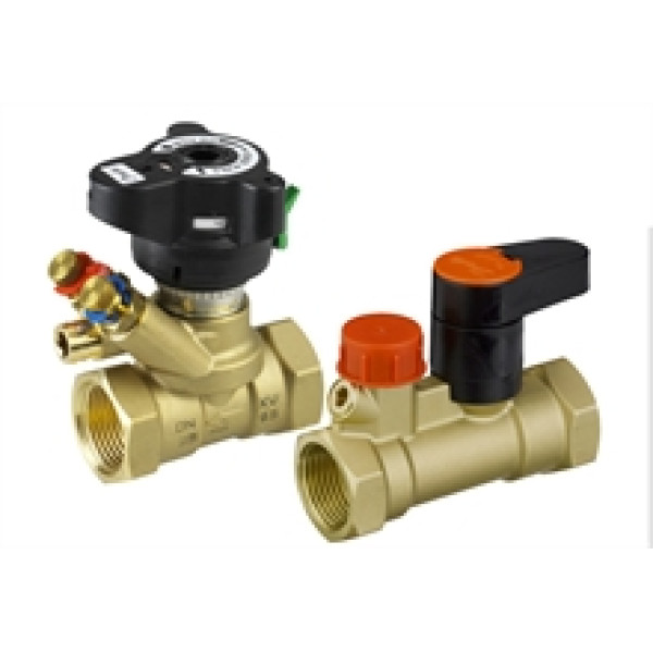 Комплект балансировочного клапана MSV-BD и запорного клапана MSV-S Danfoss 1" Комплект балансировочного клапана MSV-BD и запорного клапана MSV-S Danfoss 1"